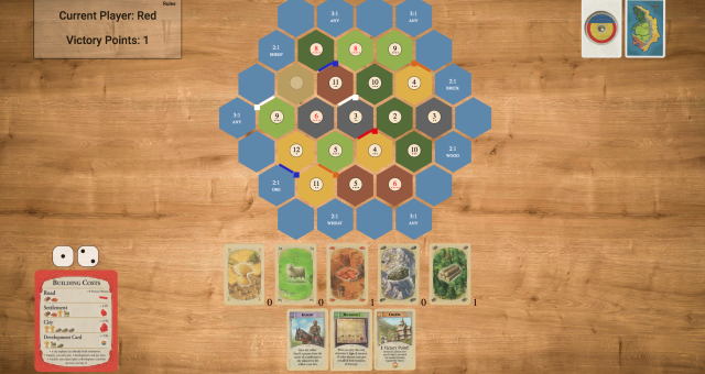 Settlers of Catan web game